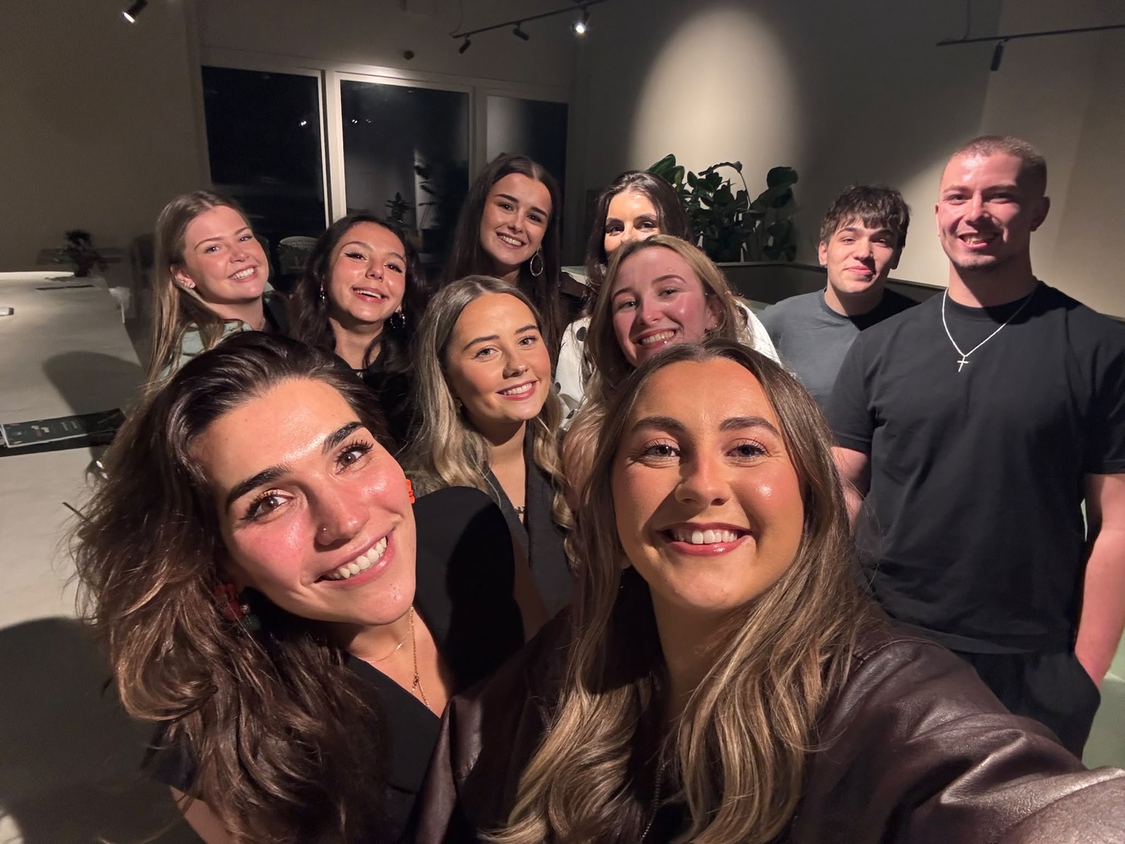 The Vault team on a night out